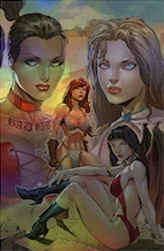 Notti & Nyce meet Red Sonja and Vampirella by Counterpoint Comics —  Kickstarter